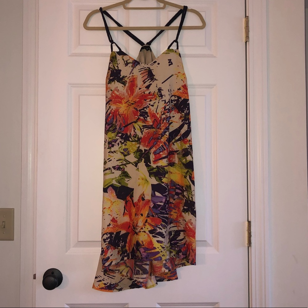 Jessica Simpson High Low Floral Dress
